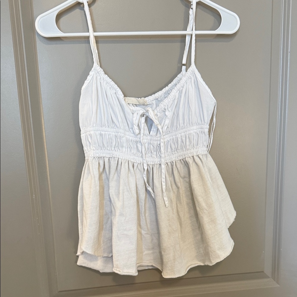 Free People White Camisole Top